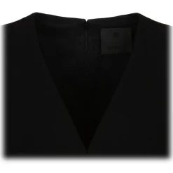 Givenchy - Pleated Buttoned Cady Dress - Exclusive Luxury Collection - Avvenice