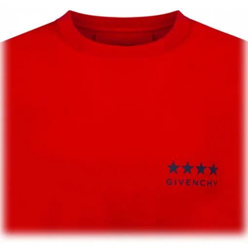 Givenchy - Red 4G T-Shirt - Exclusive Luxury Collection - Avvenice^ T-shirt