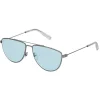 Givenchy Eyewear Givenchy - Sunglasses GV Cut in Metal - Ruthenium Blue - Sunglasses - - Avvenice^ Sunglasses & Eyewear
