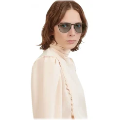 Givenchy Eyewear Givenchy - Sunglasses GV Cut in Metal - Ruthenium Blue - Sunglasses - - Avvenice^ Sunglasses & Eyewear