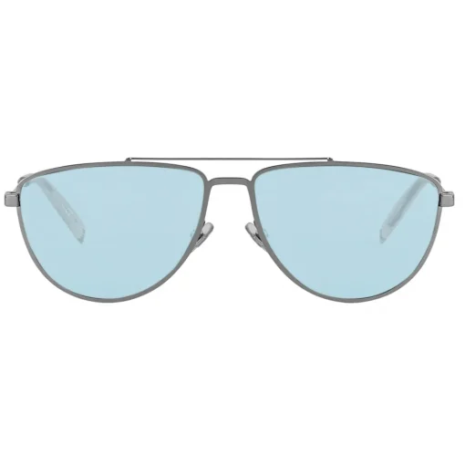 Givenchy Eyewear Givenchy - Sunglasses GV Cut in Metal - Ruthenium Blue - Sunglasses - - Avvenice^ Sunglasses & Eyewear