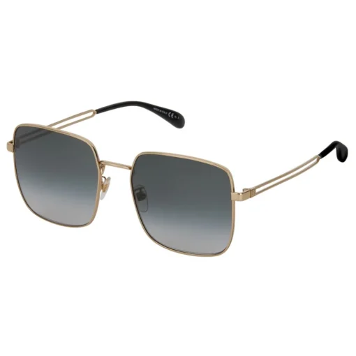 Givenchy Eyewear Givenchy - Sunglasses GV Double Wire in Metal - Gold Grey - Sunglasses - - Avvenice^ Sunglasses & Eyewear