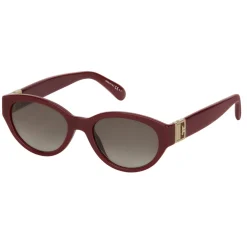 Givenchy Eyewear Givenchy - Sunglasses GV3 Round in Acetate - Burgundy Brown - Sunglasses - - Avvenice