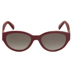 Givenchy Eyewear Givenchy - Sunglasses GV3 Round in Acetate - Burgundy Brown - Sunglasses - - Avvenice