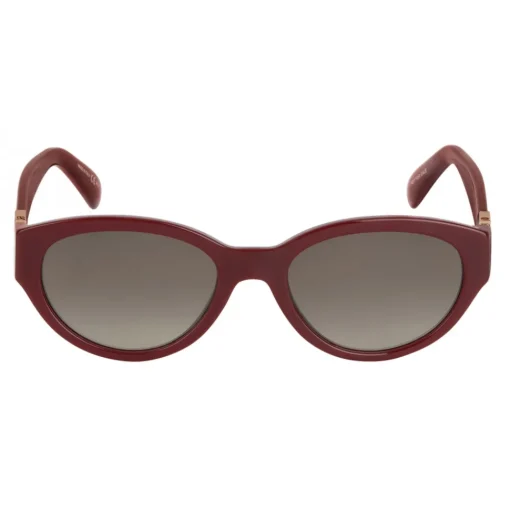Givenchy Eyewear Givenchy - Sunglasses GV3 Round in Acetate - Burgundy Brown - Sunglasses - - Avvenice
