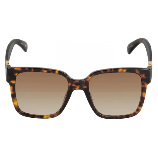 Givenchy Eyewear Givenchy - Sunglasses GV3 Square in Acetate - Dark Havana Brown - Sunglasses - - Avvenice