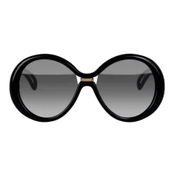 Givenchy Eyewear Givenchy - Sunglasses Round Oversize Silhouette in Optyl - Black - Sunglasses - - Avvenice^ Sunglasses & Eyewear