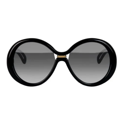 Givenchy Eyewear Givenchy - Sunglasses Round Oversize Silhouette in Optyl - Black - Sunglasses - - Avvenice^ Sunglasses & Eyewear