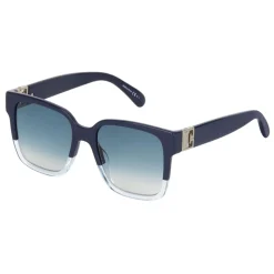 Givenchy Eyewear Givenchy - Sunglasses Two Tone GV3 Square in Acetate - Dark Blue - Sunglasses - - Avvenice