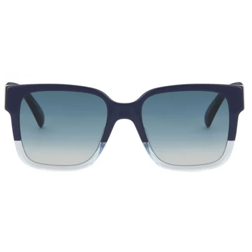 Givenchy Eyewear Givenchy - Sunglasses Two Tone GV3 Square in Acetate - Dark Blue - Sunglasses - - Avvenice