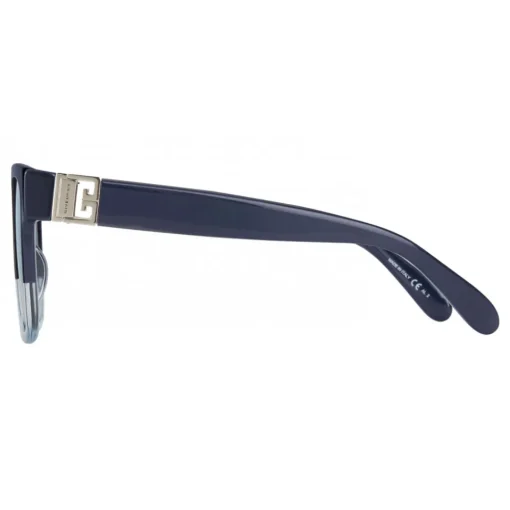 Givenchy Eyewear Givenchy - Sunglasses Two Tone GV3 Square in Acetate - Dark Blue - Sunglasses - - Avvenice
