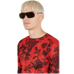 Givenchy Eyewear Givenchy - Sunglasses Unisex GV Eclipse in Metal - Gold Grey - Sunglasses - - Avvenice