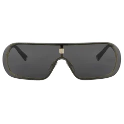 Givenchy Eyewear Givenchy - Sunglasses Unisex GV Eclipse in Metal - Gold Grey - Sunglasses - - Avvenice