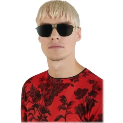 Givenchy Eyewear Givenchy - Sunglasses Unisex GV Mesh in Metal - Gold Grey Silver - Sunglasses - - Avvenice^ Sunglasses & Eyewear