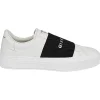 Givenchy - White and Black Calf Leather City Sport Sneakers - Exclusive Luxury Collection - Avvenice^ Shoes