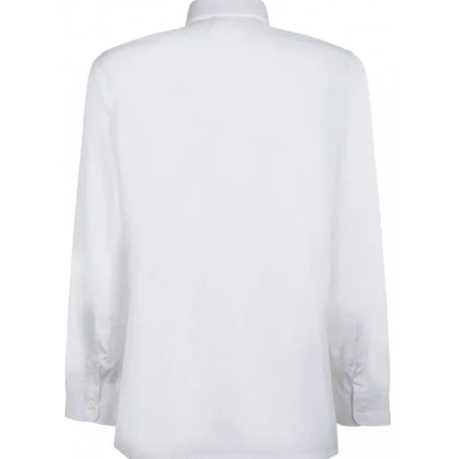 Givenchy - White 4G Embroidered Shirt - Exclusive Luxury Collection - Avvenice