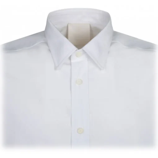 Givenchy - White 4G Embroidered Shirt - Exclusive Luxury Collection - Avvenice