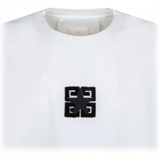 Givenchy - White 4G Stars T-Shirt - Exclusive Luxury Collection - Avvenice^ T-shirt