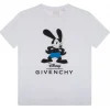 Givenchy - White Graphic Print T-Shirt - Exclusive Luxury Collection - Avvenice