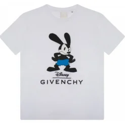 Givenchy - White Graphic Print T-Shirt - Exclusive Luxury Collection - Avvenice