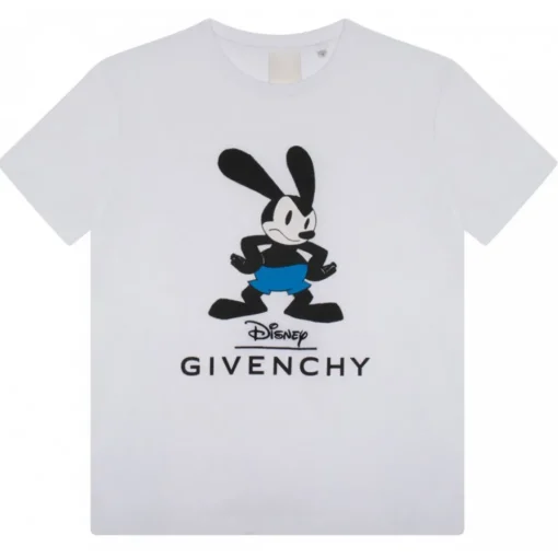 Givenchy - White Graphic Print T-Shirt - Exclusive Luxury Collection - Avvenice