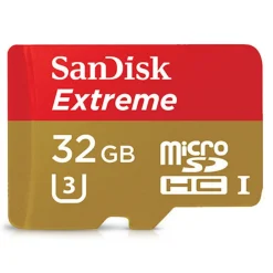 GoPro - SanDisk 32 GB Extreme Micro SDHC UHS-I Card - Memory Card - Accessories - Avvenice^ Photo & Video