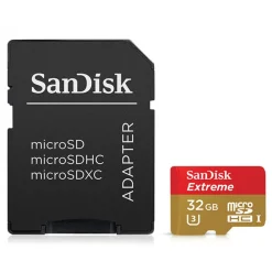 GoPro - SanDisk 32 GB Extreme Micro SDHC UHS-I Card - Memory Card - Accessories - Avvenice^ Photo & Video