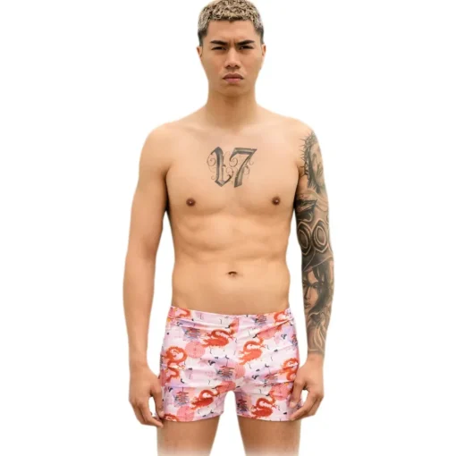 Grace - Grazia Di Miceli - Men's Boxer "Kanazawa" Itsukushima - Luxury Collection - Made in Italy - High Quality - Avvenice^ Swimwear