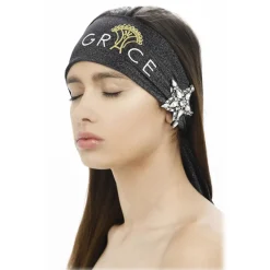 Grace - Grazia Di Miceli - Fascia Acquarius - Headband - Luxury Exclusive Collection - Made in Italy - High Quality Headband - Avvenice