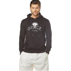 Grace - Grazia Di Miceli - Men's Dorian Hooded Sweatshirt - Luxury Collection - Made in Italy - High Quality - Avvenice