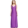 Grace - Grazia Di Miceli - "Española Way" Purple Women's Dress - Luxury Collection - Made in Italy - High Quality - Avvenice