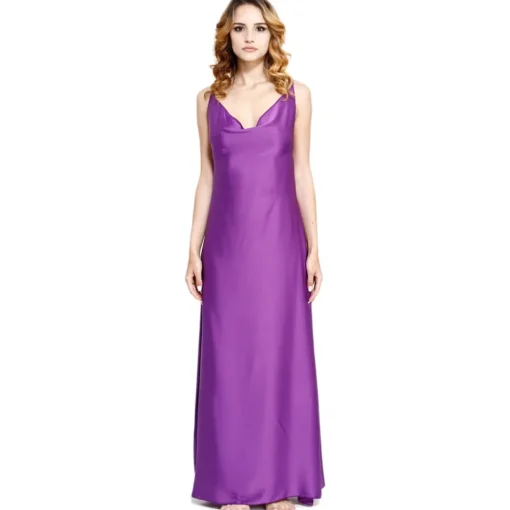 Grace - Grazia Di Miceli - "Española Way" Purple Women's Dress - Luxury Collection - Made in Italy - High Quality - Avvenice