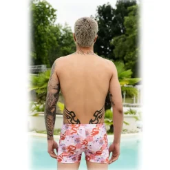 Grace - Grazia Di Miceli - Men's Boxer "Kanazawa" Itsukushima - Luxury Collection - Made in Italy - High Quality - Avvenice^ Swimwear