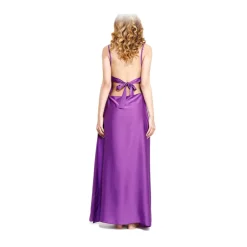 Grace - Grazia Di Miceli - "Española Way" Purple Women's Dress - Luxury Collection - Made in Italy - High Quality - Avvenice