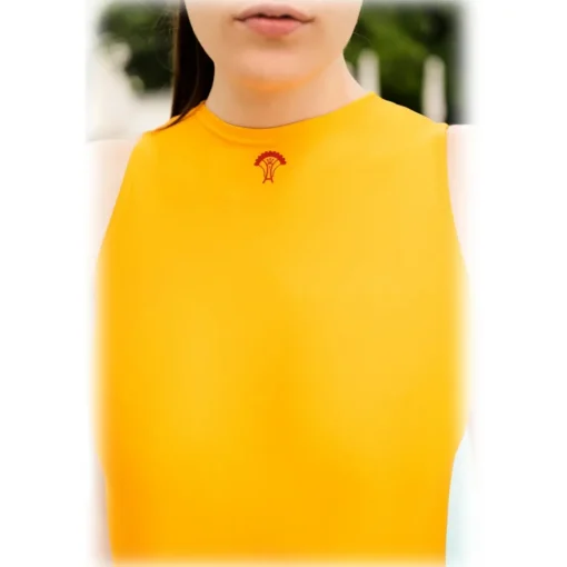 Grace - Grazia Di Miceli - One Piece Swimsuit "Tokyo" Mustard - Luxury Collection - Made in Italy - High Quality - Avvenice^ Swimwear