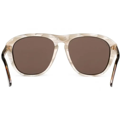 Gucci Eyewear Gucci - Acetate Aviator Sunglasses - Black Acetate Brown Lenses - - Avvenice