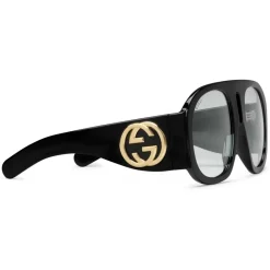 Gucci Eyewear Gucci - Acetate Glasses - Black Light Blue - - Avvenice