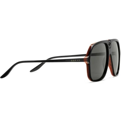 Gucci Eyewear Gucci - Aviator Acetate Sunglasses - Brown - - Avvenice