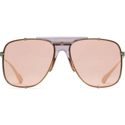Gucci Eyewear Gucci - Aviator Metal Sunglasses - Gold Lilac - - Avvenice^ Sunglasses & Eyewear