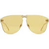 Gucci Eyewear Gucci - Frameless Aviator Sunglasses - Gold Yellow Lenses - - Avvenice