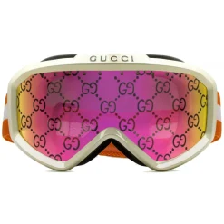 Gucci Eyewear Gucci - GG Ski Mask - Ivory White Orange Pink - - Avvenice