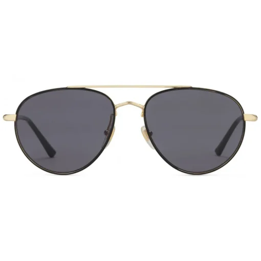 Gucci Eyewear Gucci - Metal Aviator Sunglasses - Shiny Gold with Black Border - - Avvenice^ Sunglasses & Eyewear