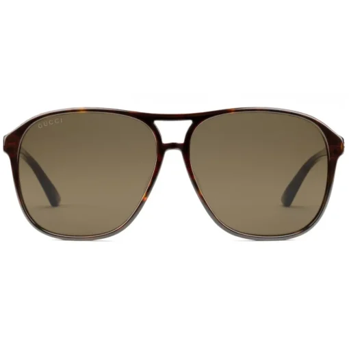 Gucci Eyewear Gucci - Optimally Fitting Acetate Aviator Sunglasses - Dark Turtle Acetate - - Avvenice^ Sunglasses & Eyewear