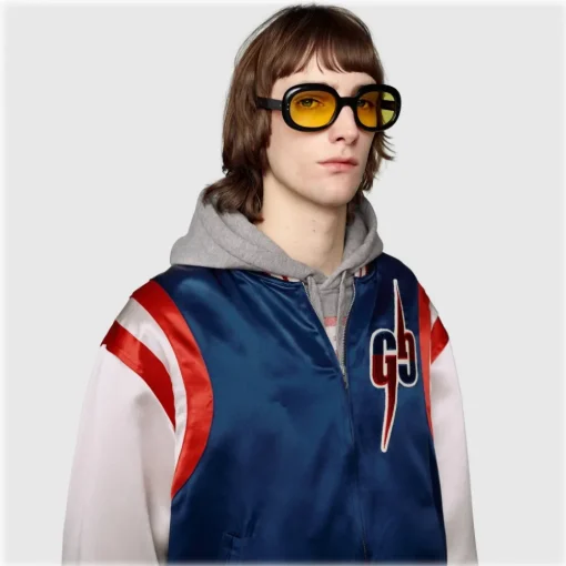 Gucci Eyewear Gucci - Oval Sunglasses in Acetate - Black Yellow - - Avvenice