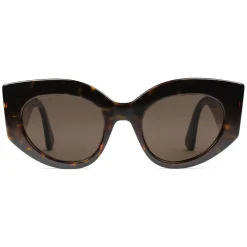 Gucci Eyewear Gucci - Oversize Cat Eye Acetate Sunglasses - Sylvie Web Acetate - - Avvenice