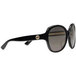 Gucci Eyewear Gucci - Oversized Round Sunglasses in Acetate - Black Acetate - - Avvenice^ Sunglasses & Eyewear