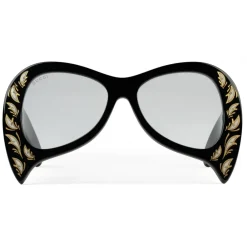 Gucci Eyewear Gucci - Oversized Sunglasses with Mother-of-Pearl Details - Black - - Avvenice^ Sunglasses & Eyewear