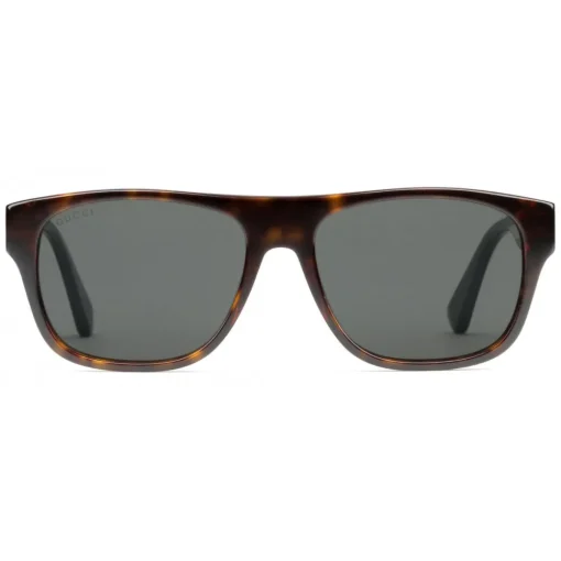 Gucci Eyewear Gucci - Rectangular Acetate Sunglasses - Dark Turtle - - Avvenice^ Sunglasses & Eyewear