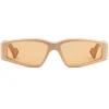 Gucci Eyewear Gucci - Rectangular Acetate Sunglasses - Beige - - Avvenice^ Sunglasses & Eyewear
