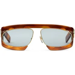 Gucci Eyewear Gucci - Rectangular Acetate Sunglasses - Turtle - - Avvenice^ Sunglasses & Eyewear